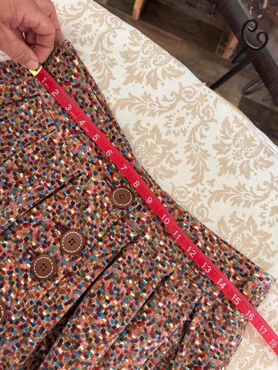 Eleven’s Vintage Anthropologie Velvet Mini Skirt - Picture 5 of 7